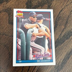 1991 Topps Traded Bo Jackson #58T